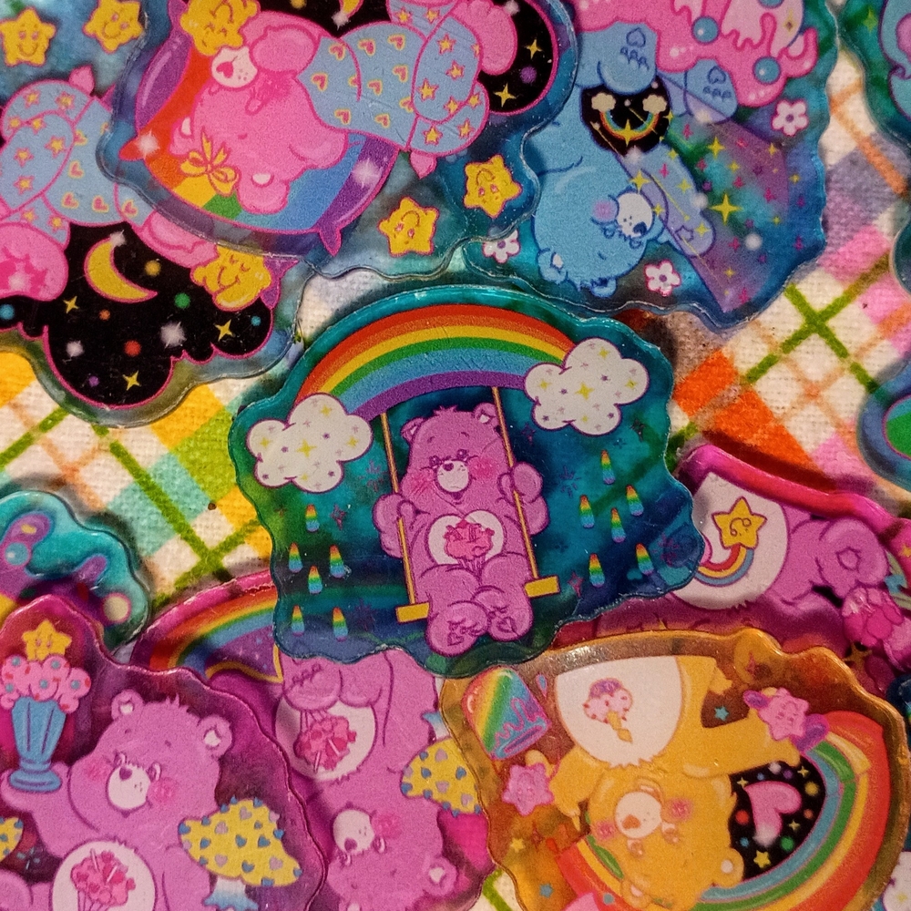 Colorful Bear Stickers Set - Picture 2 of 4